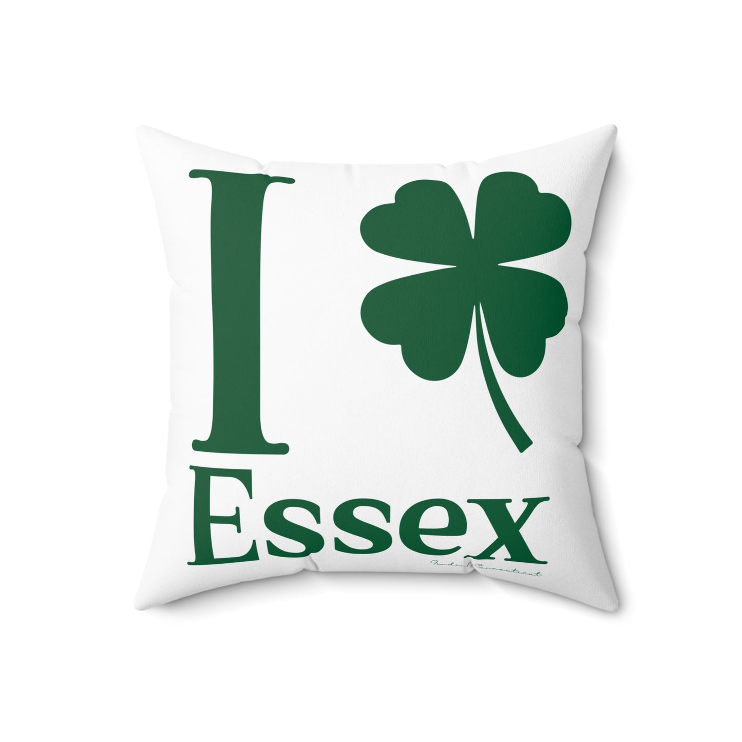 I Clover Essex Spun Polyester Square Pillow