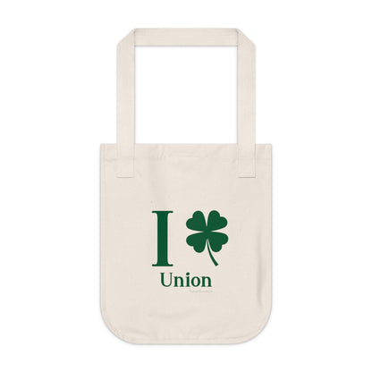 I Clover Union Organic Canvas Tote Bag