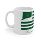 Ledyard Connecticut St. Patrick’s Day Flag Mug 11oz