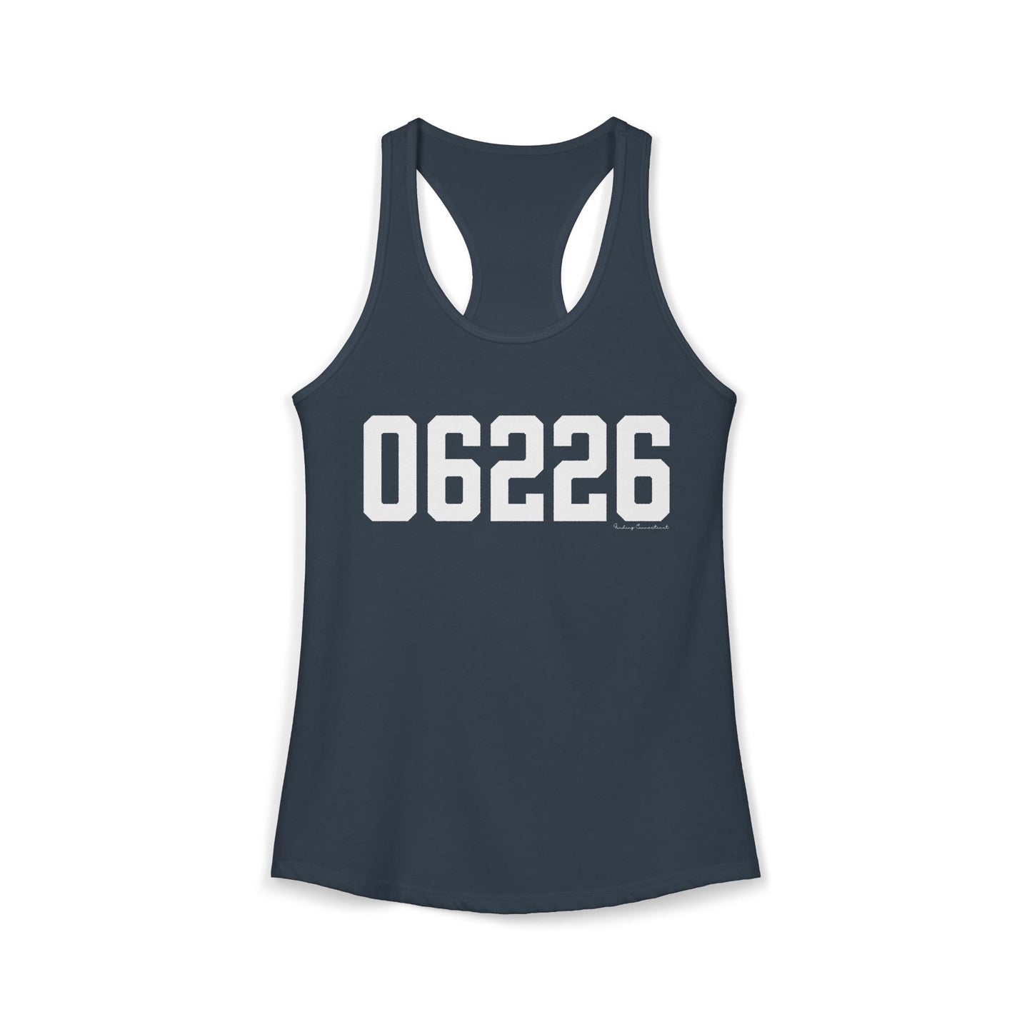 06226 Willimantic CT Zip Code Women's Ideal Racerback Tank Top