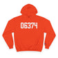 06374 Plainfield CT Zip Code Champion Hoodie