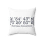 Sherman Coordinates Spun Polyester Square Pillow