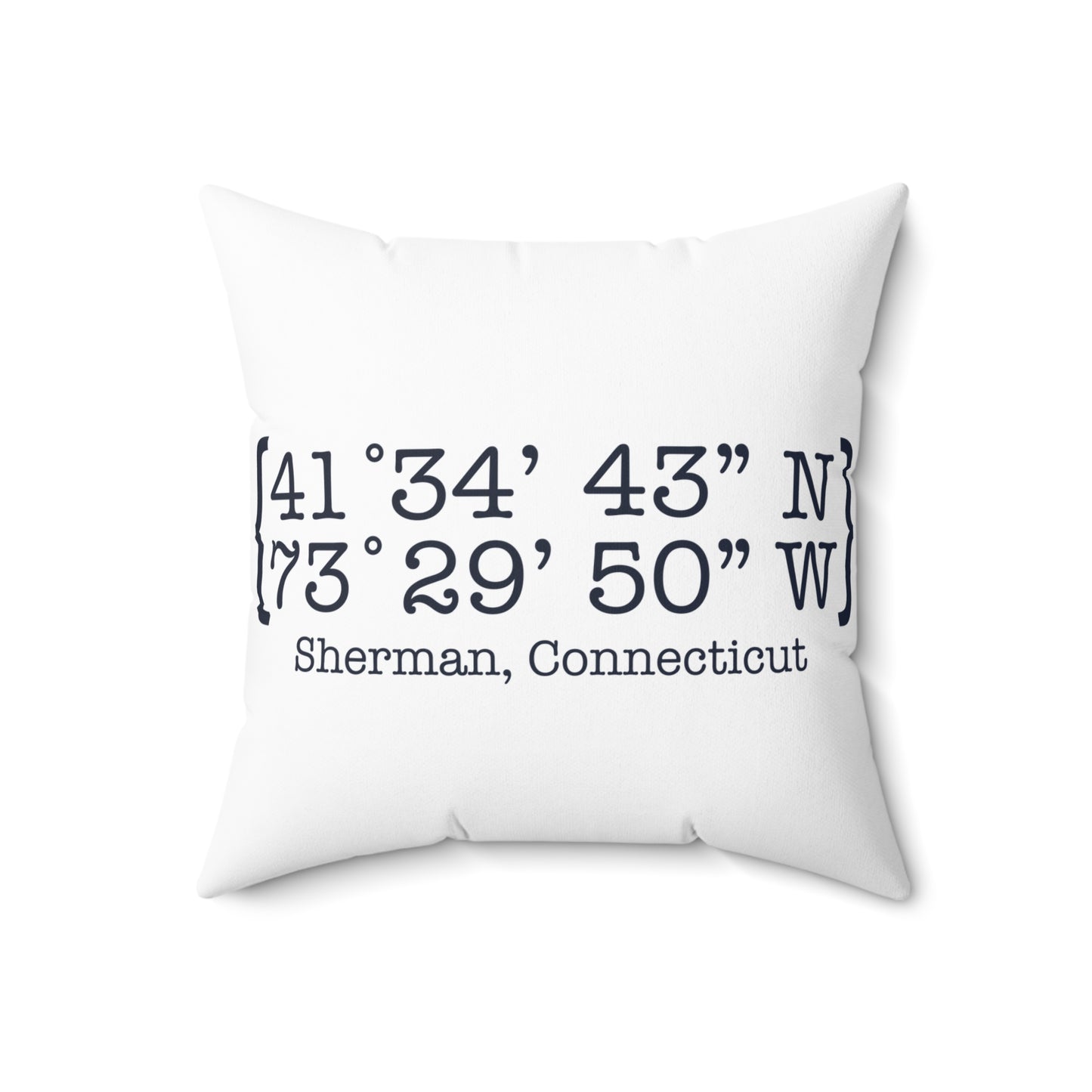Sherman Coordinates Spun Polyester Square Pillow