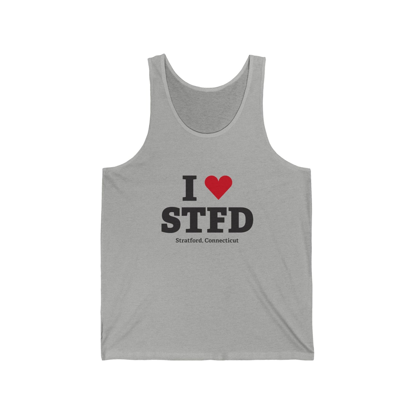 I Heart STFD Unisex Jersey Tank Top