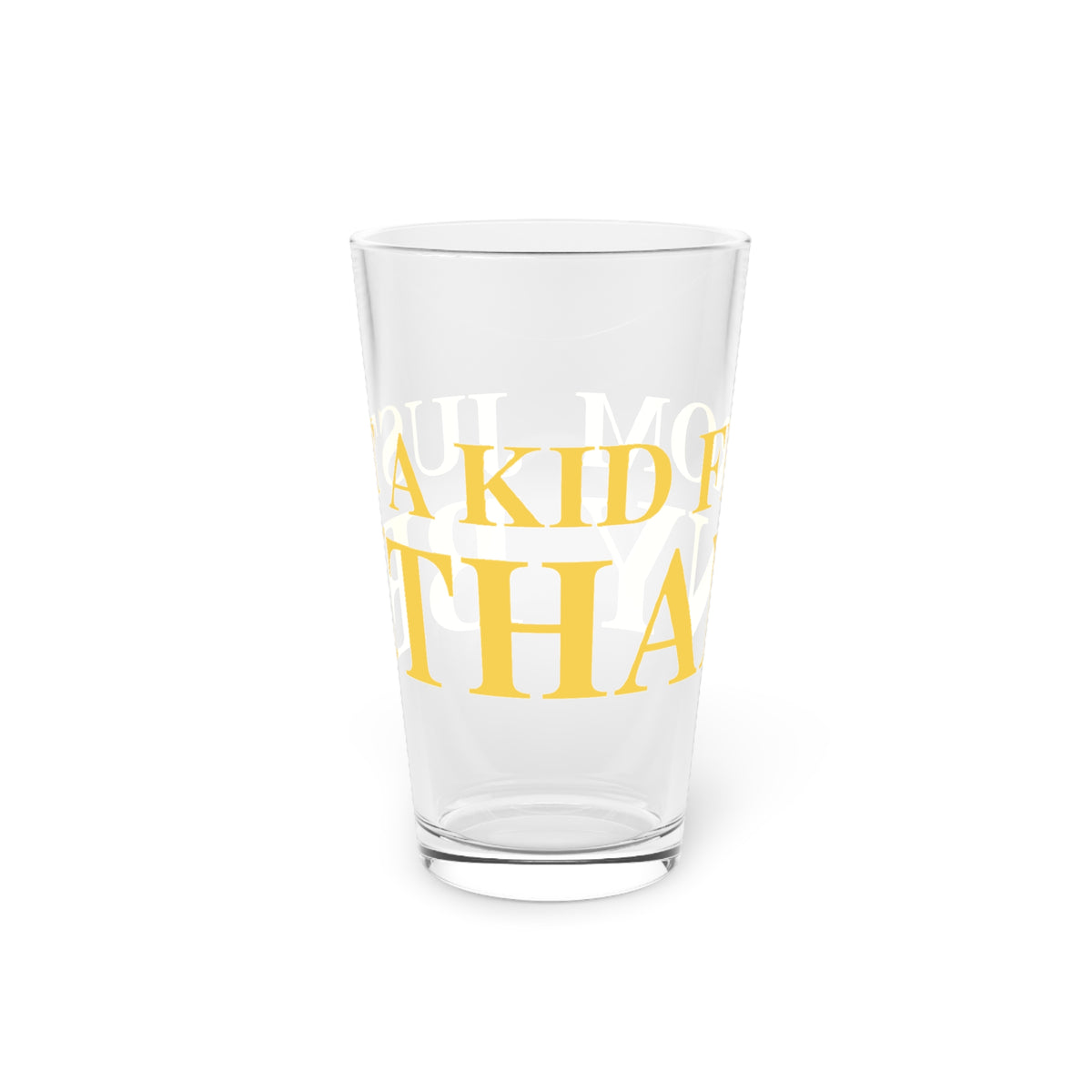 Just a kid from Bethany Pint Glass, 16oz