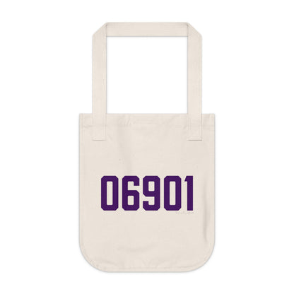 06901 Stamford Connecticut Zip Code Organic Canvas Tote Bag