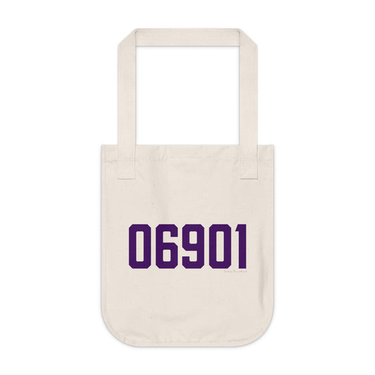 06901 Stamford Connecticut Zip Code Organic Canvas Tote Bag