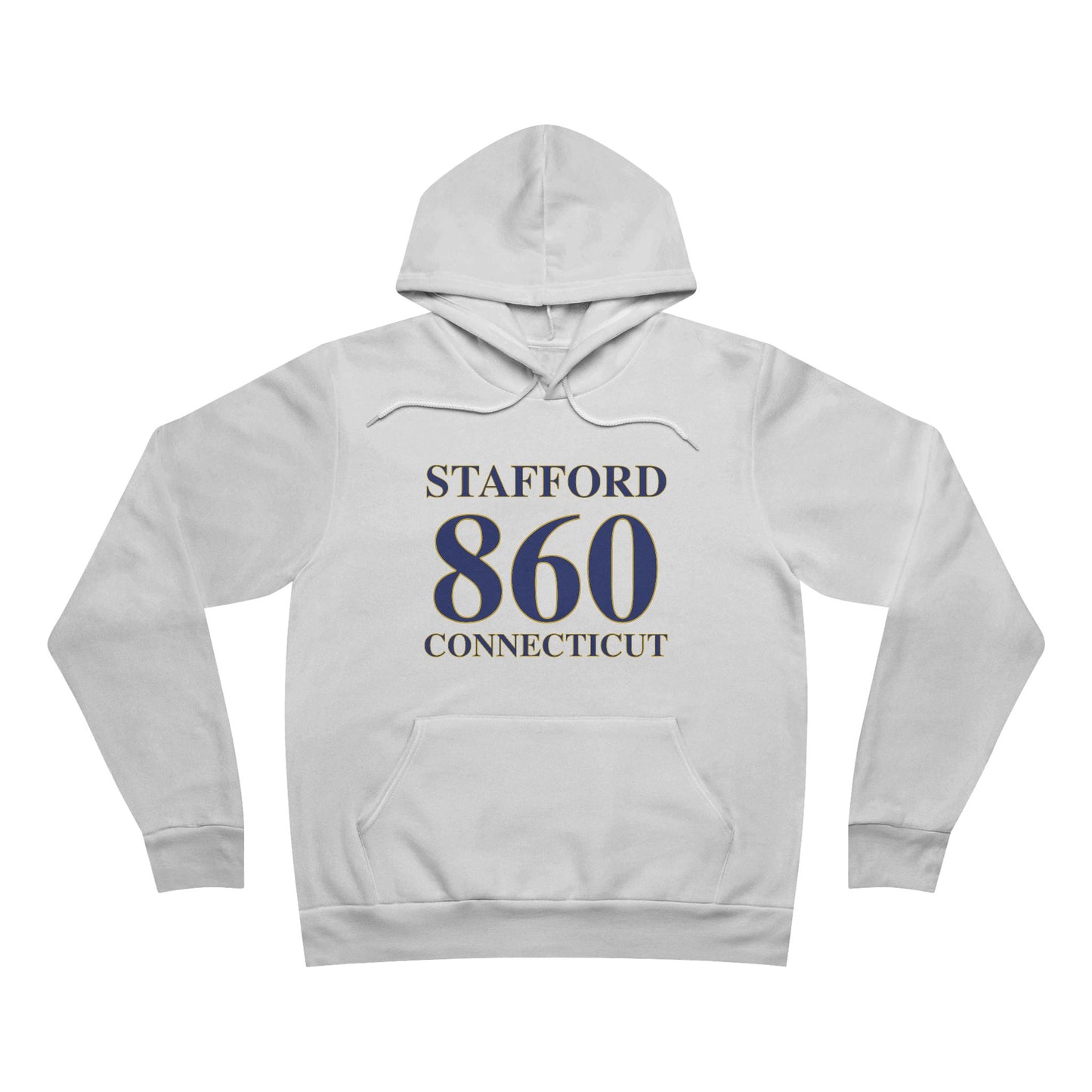 Stafford 860 Connecticut Unisex Sponge Fleece Pullover Hoodie