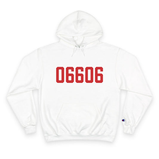 06606 Bridgeport Connecticut Zip Code Champion Hoodie Sweatshirt