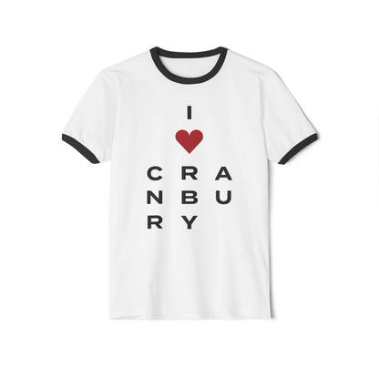 Cranbury Vision Unisex Cotton Ringer T-Shirt