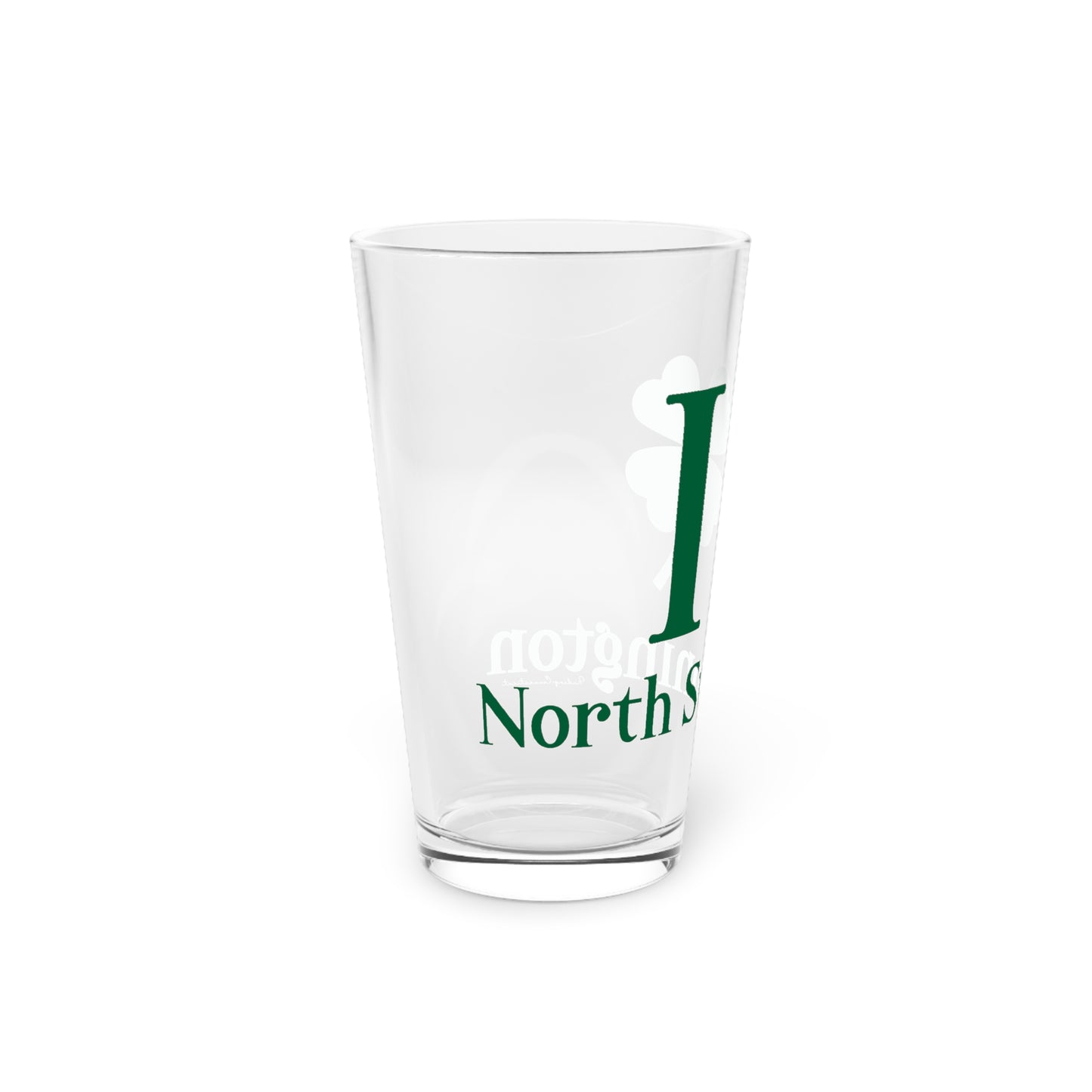 I Clover North Stonington Pint Glass, 16oz