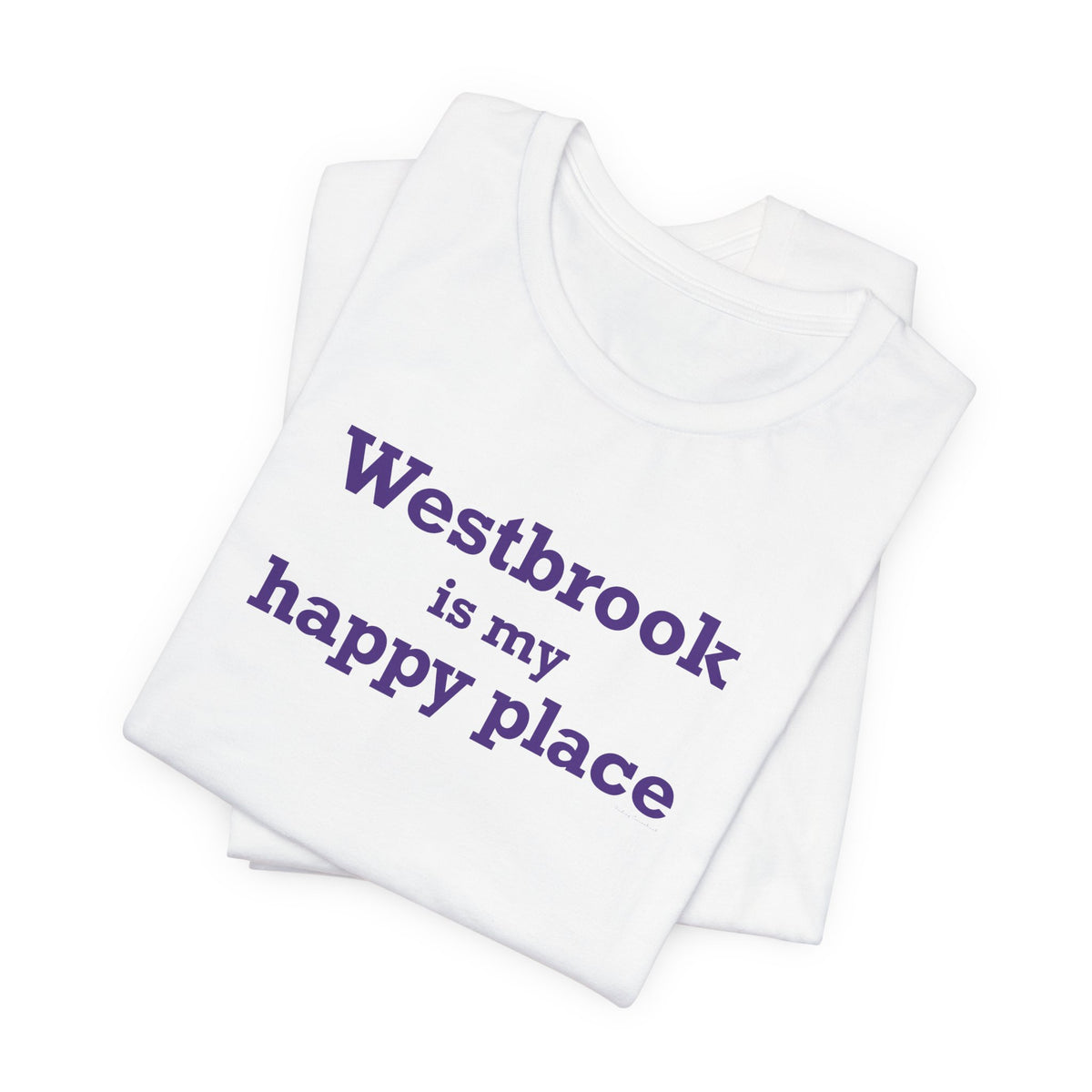 Westbrook is My Happy Place Unisex Jersey Short Sleeve T-Shirt