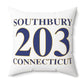 Southbury 203 Connecticut Polyester Square Pillow
