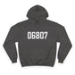 06807 - Greenwich CT Zip Code Champion Hoodie