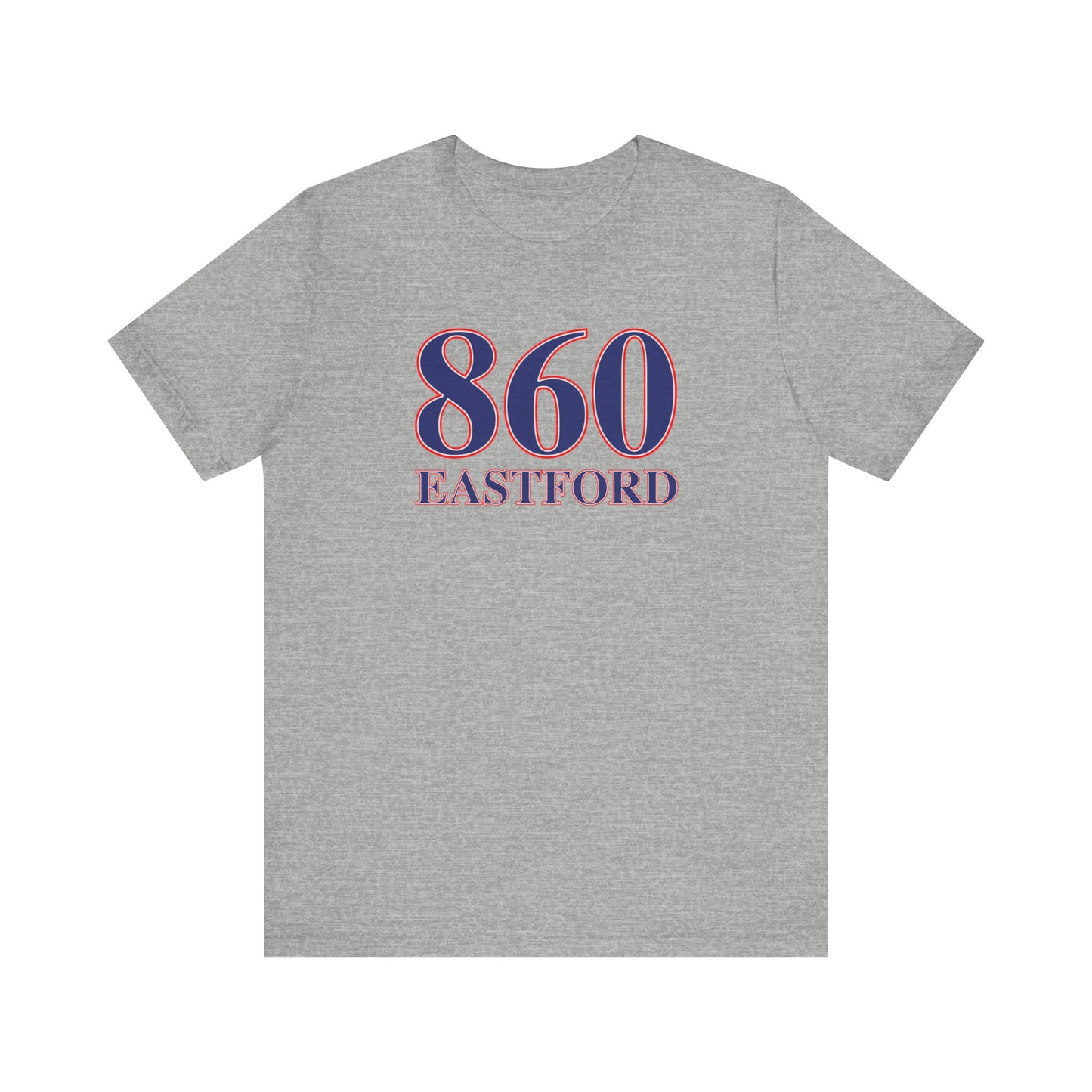 860 Eastford Red White & Blue Unisex Jersey Short Sleeve T-Shirt