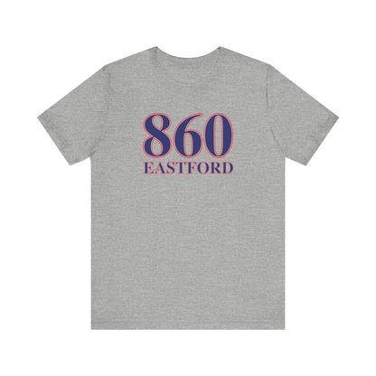 860 Eastford Red White & Blue Unisex Jersey Short Sleeve T-Shirt