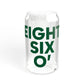 Eight Six O’ Sipper Glass, 16oz Lucky Green – St. Patrick’s Day