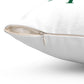 I Clover Deep River Spun Polyester Square Pillow