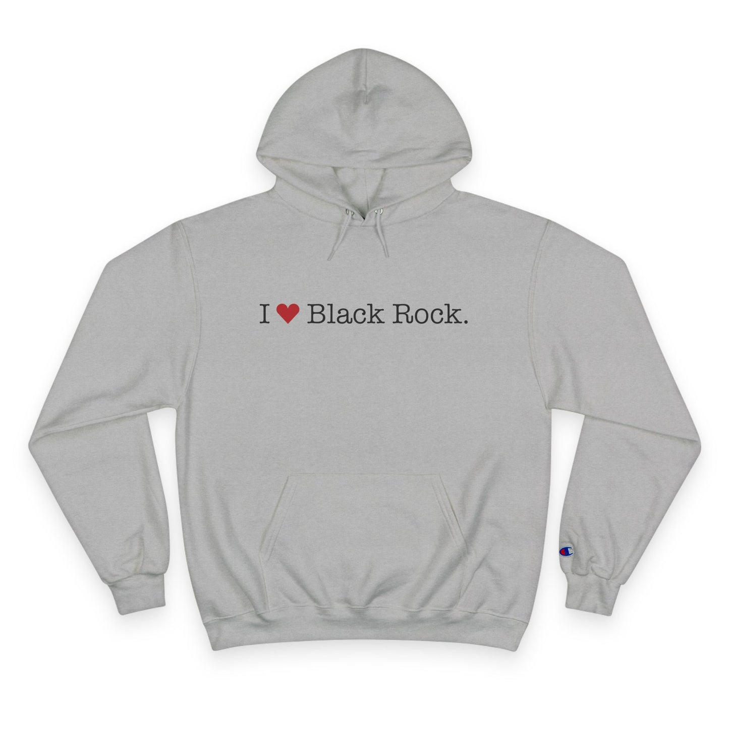 I Heart Black Rock. Champion Hoodie