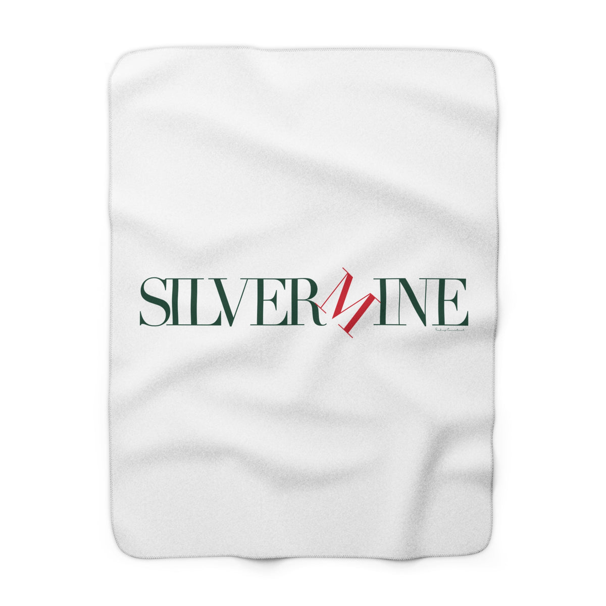 41 Tilt Silvermine Sherpa Fleece Blanket