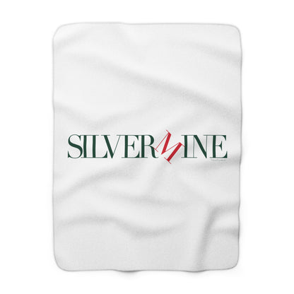 41 Tilt Silvermine Sherpa Fleece Blanket