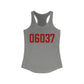 06037 Berlin Connecticut Zip Code Women's Ideal Racerback Tank Top