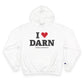 I Heart DARN Champion Hoodie