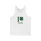 I Clover Derby Unisex Jersey Tank Top