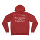 New London is My Happy Place Unisex Sponge Fleece Pullover Hoodie