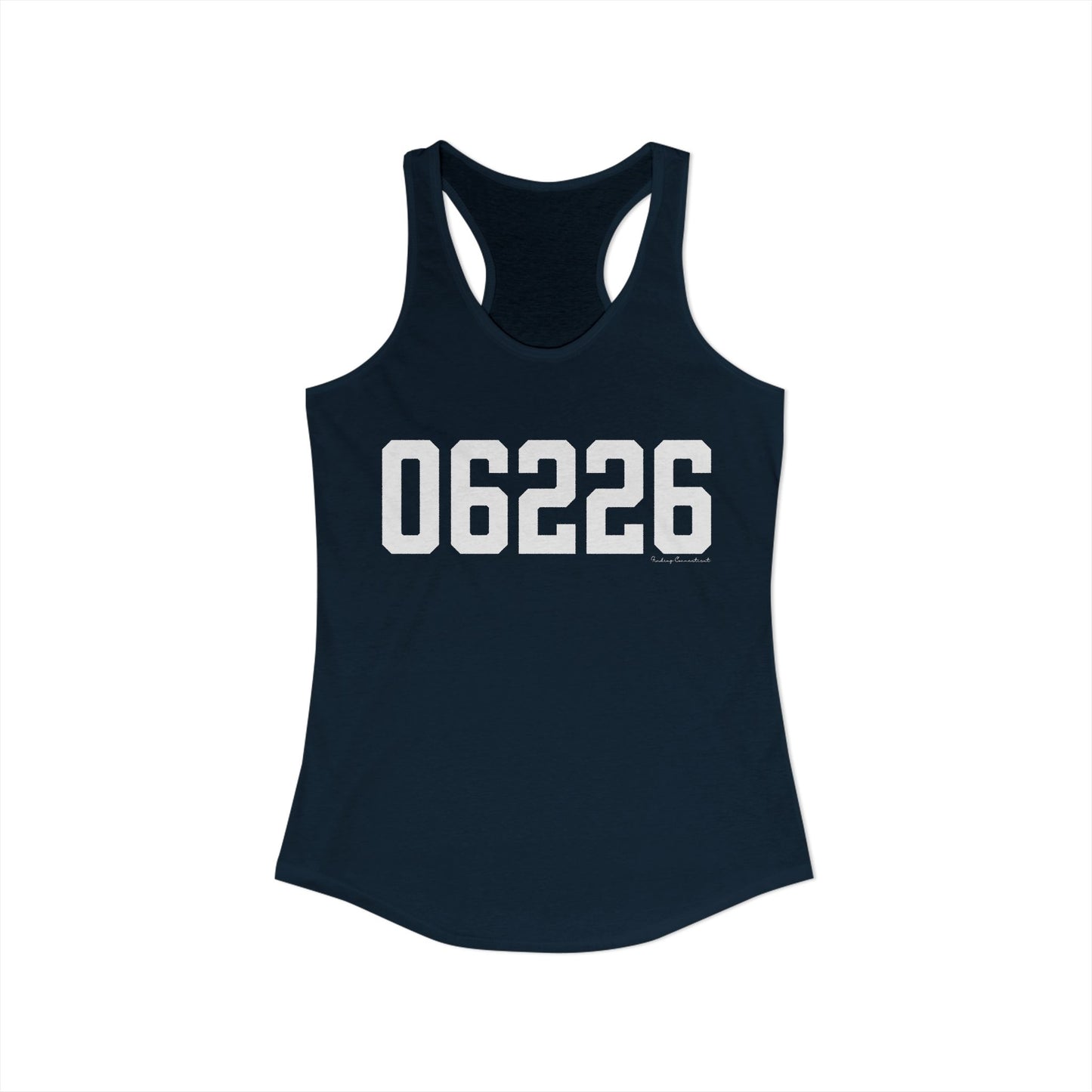 06226 Willimantic CT Zip Code Women's Ideal Racerback Tank Top