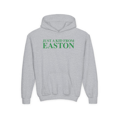 Just a kid from Easton Youth Heavy Blend Hooded Sweatshirt
