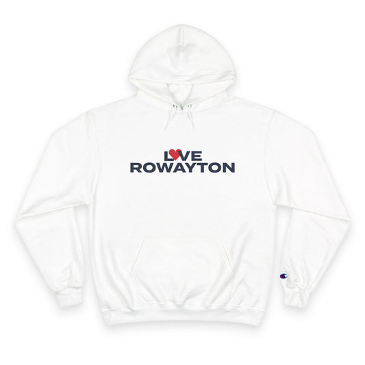 Love Rowayton Champion Hoodie