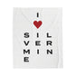 Silvermine Vision Velveteen Plush Blanket