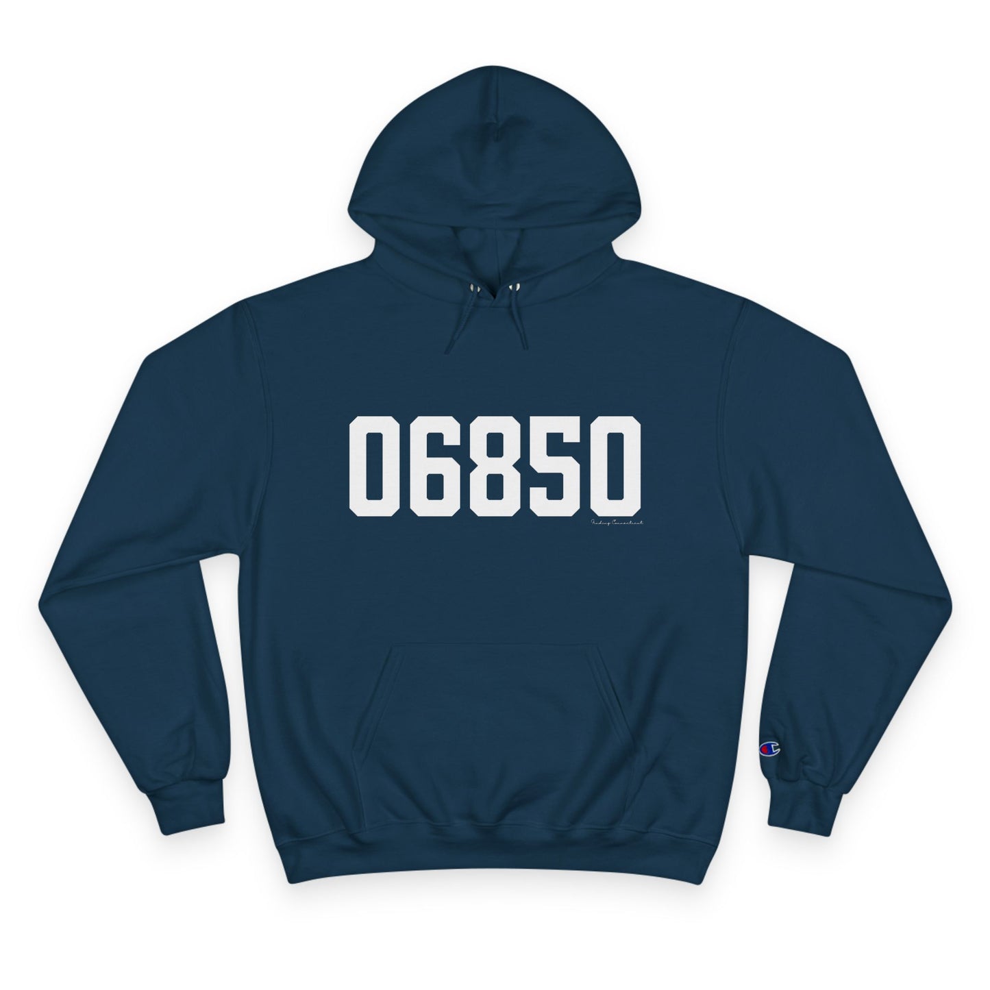 06850 Norwalk CT Zip Code Champion Hoodie Sweatshirt