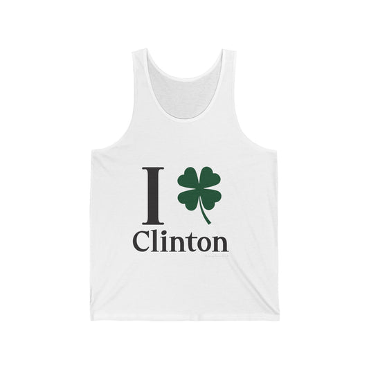 I Clover Clinton Unisex Jersey Tank