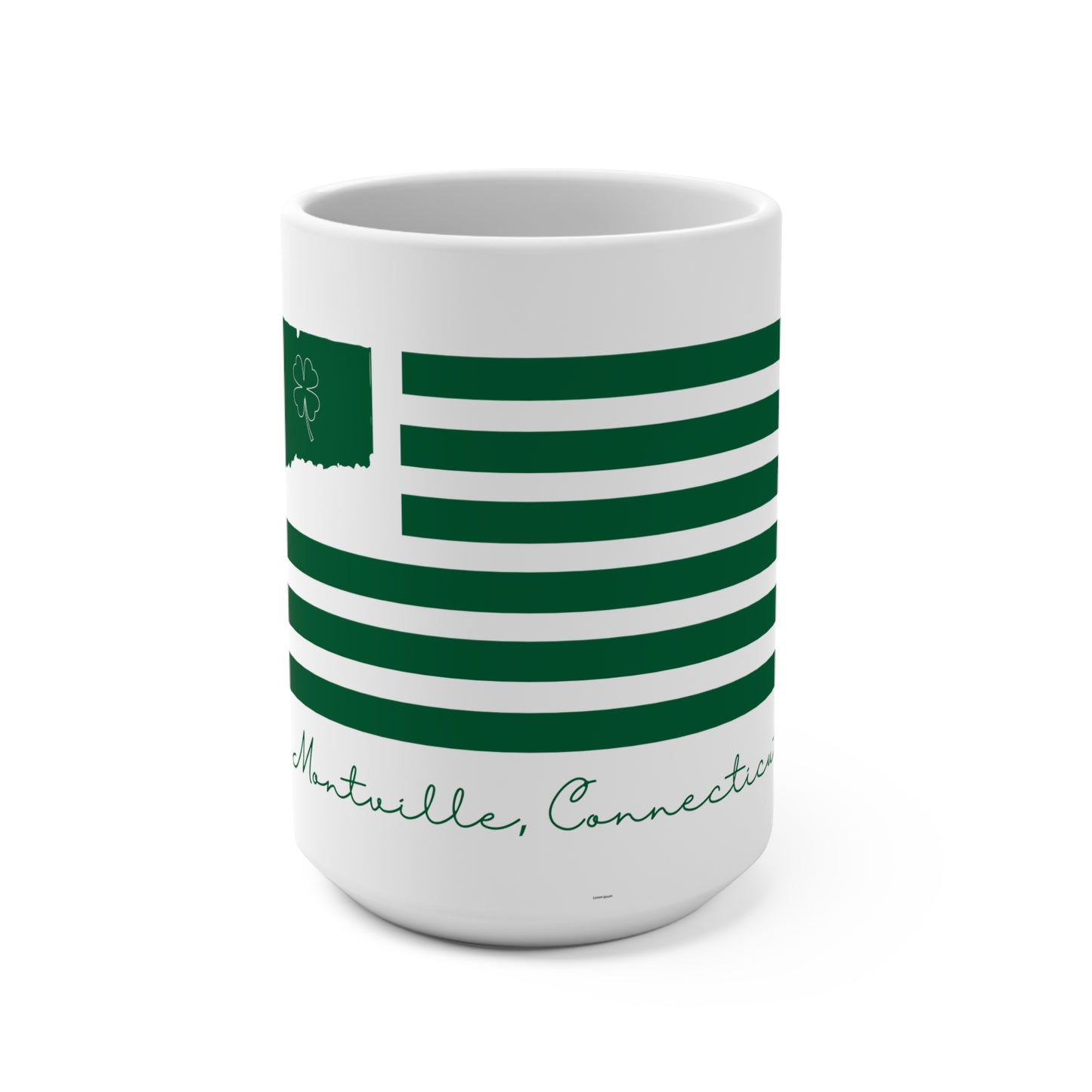 Montville Connecticut St. Patrick’s Day Flag Mug 15oz
