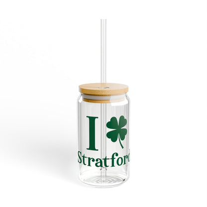 I Clover Stratford Sipper Glass, 16oz