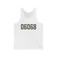 06068 Salisbury Connecticut Zip Code Unisex Jersey Tank Top