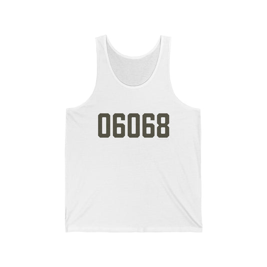 06068 Salisbury Connecticut Zip Code Unisex Jersey Tank Top
