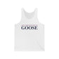 Just a kid listening to Goose - Blue & Purple Unisex Jersey Tank Top