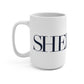 41 Tilt Sherman Mug 15oz