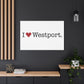 I Heart Westport. Matte Canvas, Stretched, 1.25"