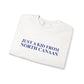 Just a kid from North Canaan Unisex Heavy Blend™ Crewneck Sweatshirt