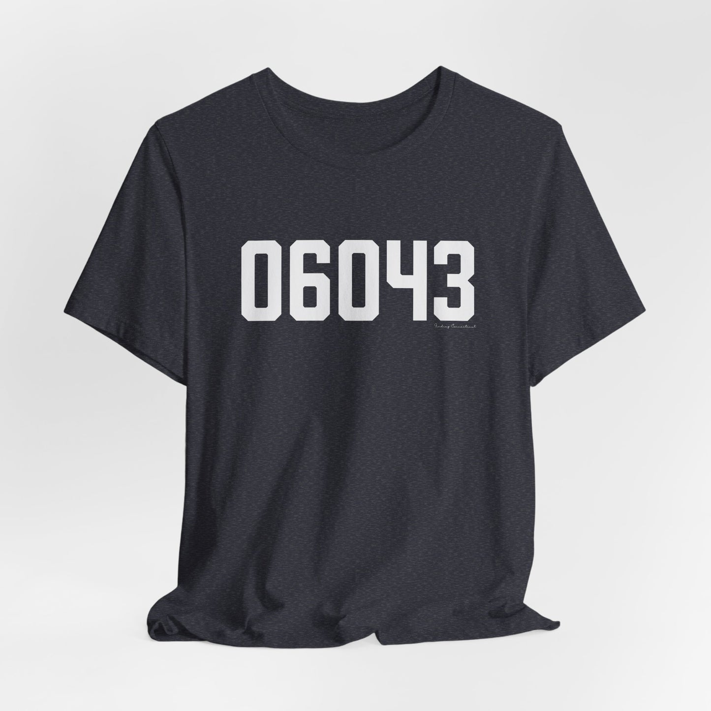 06043 Bolton CT Zip Code Unisex Jersey Short Sleeve T-Shirt
