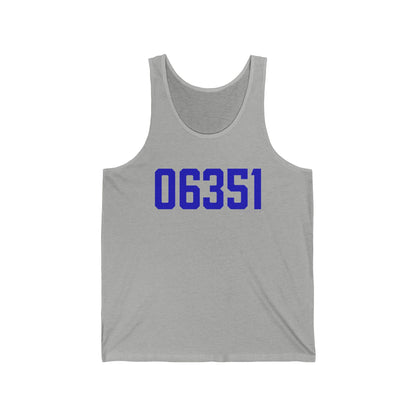 06351 Lisbon Connecticut Zip Code Unisex Jersey Tank Top