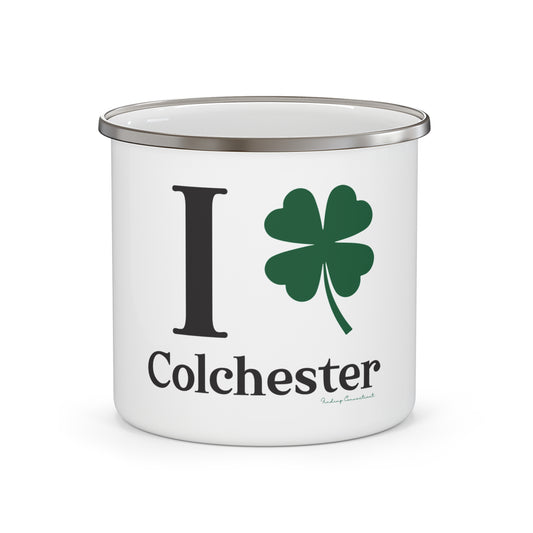 I Clover Colchester Enamel Camping Mug