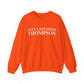 Just a kid from Thompson Unisex Heavy Blend™ Crewneck Sweatshirt