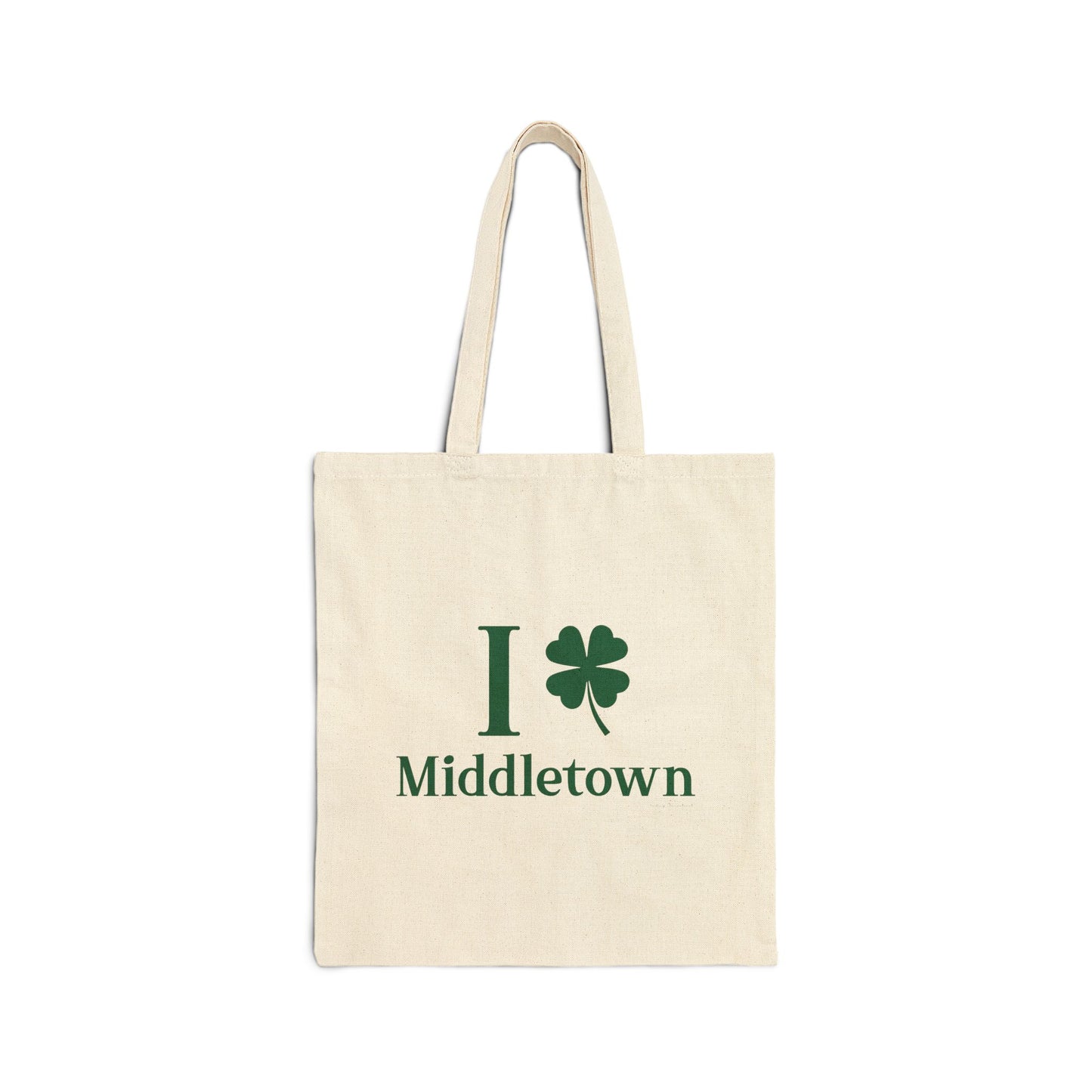 I Clover Middletown Cotton Canvas Tote Bag