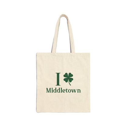 I Clover Middletown Cotton Canvas Tote Bag