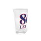 860 Lebanon Red, White & Blue Pint Glass, 16oz